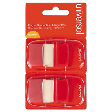 Universal® Page Flags, Red, 2 Dispensers Of 50 Flags-pack freeshipping - TVN Wholesale